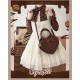 Morning Glory Violin Embroidered Heart Shaped Bag(Limited Stock/5 Colours/Full Payment Without Shipping)
